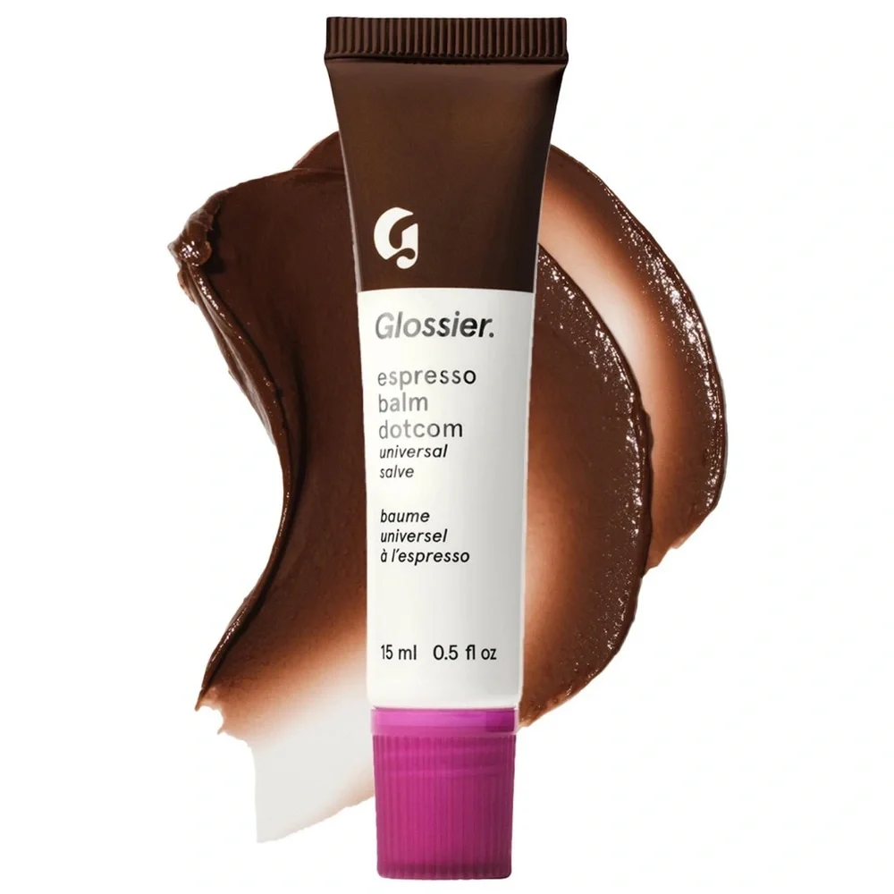 Glossier🎀 Espresso Dotcom Lip Balm Universal Skin Salve NWOB